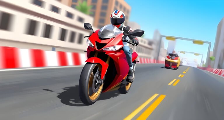 Moto Race Traffic Icon