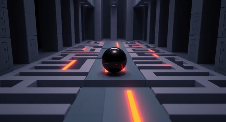 ball runner maze icon